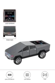D68 Cyber Model Araba Tasarımlı Bluetooth Hoparlör 15w Güçlü Ses Rgb Led /tws/usb Gri thumbnail 1