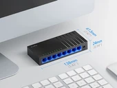 CUDY 8-Port Gigabit Desktop  Switch - 4