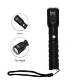 Şarjlı Pilli Zoomlu El Feneri  Wt-087 - 4