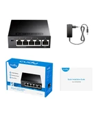 CUDY 5-Port Gigabit Metal  Switch - 3