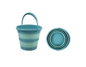 BabyJem Katlanır Banyo 5'Li Küvet Seti 596 Turkuaz - 5