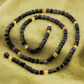 Yetişkin Damla Kehribar Kolye thumbnail 2