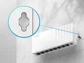 CUDY 8-Port 10/100 Mbps Metal Switch - 6
