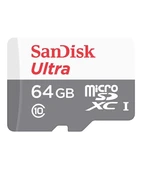 SanDisk Ultra 64 GB 100 MB/s UHS-I Class 10 SDSQUNR-064G-GN3MN Micro SD Kart - 1