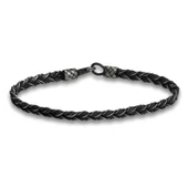 Gümüş Kazaziye Örgü Bileklik - 1