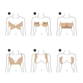 Göğüs Dikleştirme Bandı S Beden 2.5 Cm. thumbnail 1