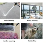 Yüksek Basınçlı Ayarlanabilir Bahçe Sulama Araba Yıkama Püskürtme Sı - 4