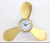 Pirinç Duvara Asmalı Pervane Tasarımı Saat Ksk2057 - 1