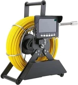 Profosyonel Ekranlı Kameralı 30 Metre Fiber Kablo Yılan Endoskop Kameralı Hafıza Kart Girişli Kuyu, Sondaj, Kanalizyasyo thumbnail 6