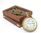 Ahşap Kutulu Köstekli Saat Nı4313a - 1