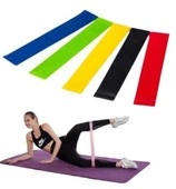 Aerobik Bant 5 Li Pilates Yoga Bandı * - 1