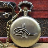 Osmanlı Tuğralı Köstekli Saat - 1