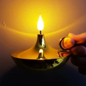 Dekoratif Gold Pilli Mum - 2