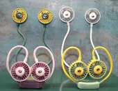 Kuromi Şarjlı Boyun Fanı Vantilatör 2 Kademeli Alk2690 - 1