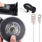 Gt Led Taşınabilir Güneş Solar Ledli Fener Wt-415 - 4