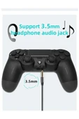 Ps4 Kol Wireless Bt Kablosuz Oyun Kolu Ps4 Joystick Tablet Telefon Pc Uyumlu Titreşimli Oyun Kolu - 3