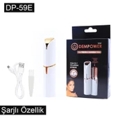 Dempower Şarjlı Yüz Tüy Alıcı Epilasyon Aleti Flawles  Kısa - 1