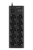 Ftr14 Type-c Girişli Akım Korumalı 10’lu Priz, 3 Usb - 1