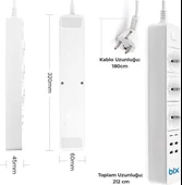 Vtn Bp-01 Wifi Yüksek Akım Korumalı Hızlı Şarj Özellikli Akıllı Priz - 2