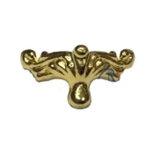 Köşe Etekli Sandık Ayağı, Kutu Ayak 1,5 Cm - Sarı - 1