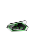 D60 Motor Kask Kulaklık Rgb Modlu Motosiklet Kulaklık Su Geçirmez 5.3 Bluetooth Intercom - 1