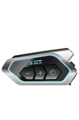 D60 2x Motosiklet Kask Kulaklığı Bluetooth Intercom Rgb Işıklı 2 Intercom Bağlantılı - 1