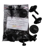 Altıgen Başlı Pullu Cıvata 5x18mm 07149126886 BMW F10, Mercedes N914031006300 W210 (10 ADET) 15043 MARKA İLE UYUMLU - 1