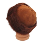 Toskana Deri Börk Bere Kürklü Börk Yumuşak Dokulu Erkek Börk Kadın Börk thumbnail 2