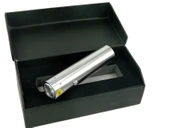 F Bk30 Paslanmaz Metal El Feneri - Pilli, Kutulu, Sellektörlü - 1