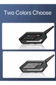 Bt62 Motosiklet Kask Kulaklığı Bluetooth Intercom 2 Intercom Bağlantılı - 4