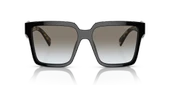 Prada PR 24ZS 1AB0A7 Black-Grey Kadın Güneş Gözlüğü thumbnail 2
