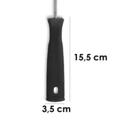 Pösteki 1035 5cm Orta Çap 16 mm Tüylü Parmak Saplı %100 Koyun Postu Boya Rulosu 20 cm thumbnail 5