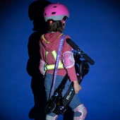 Micro Taşıma Askısı Reflective Purple  Mor thumbnail 7