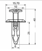 Chrysler GM Ford SAYK0403 12 ADET MARKA İLE UYUMLU thumbnail 2