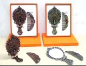 Tuskuşu Katlanabilir Ayna Ve Tarak Seti Orta Boy Alk4984 - 1