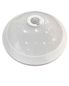 Horoz 400-020-143 Plastik 360  Sensörlü Tavan Armatürü Beyaz 2XE27 (Beyaz Kasa) (Plastik-Cam Gövde) - 3
