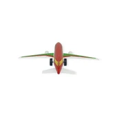 Çek Bırak Sesli Işıklı Metal Uçak - 180 - Kırmızı - 4