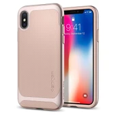 Spigen iPhone X ile Uyumlu Kılıf Neo Hybrid Pale Dogwood - 1