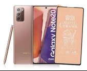 Samsung Galaxy Note 20 Mat Seramik Ekran Koruyucu Siyah thumbnail 1