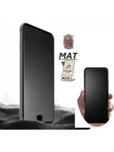 Apple iPhone 7 Plus Mat Seramik Ekran Koruyucu Siyah thumbnail 1