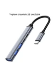 Torima USB To TYPE-C 5 IN 1 Hub YD-49 Dönüştürücü thumbnail 2