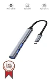 Torima USB To TYPE-C 5 IN 1 Hub YD-49 Dönüştürücü thumbnail 1