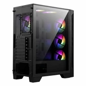 MSI MAG Forge 120A B65 650W 80+ Bronz USB 3.2 RGB ATX Mid Tower Siyah Kasa thumbnail 8