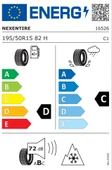 NEXEN 195/50R15 82H WINGUARD SNOW'G 3 2025 KIŞ LASTİĞİ thumbnail 2