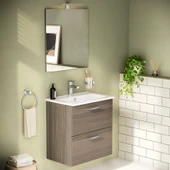 VitrA Mia 75103 Banyo Dolabı Seti Çekmeceli 60 cm Cordoba - 4
