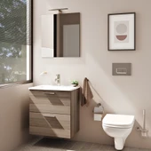 VitrA Mia 75103 Banyo Dolabı Seti Çekmeceli 60 cm Cordoba - 3