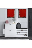 Decormet Trend Ayakkabı Dolabı Beyaz - 11
