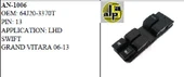 CAM ANAHTARI>SUZUKİ GRAND VITARA - SWIFT SOL DÖRTLÜ 06-13   >>64J20-3370T - MCAR-AN1006 - 1