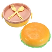 Hamburger Tasarımlı Beslenme Kabı - 3
