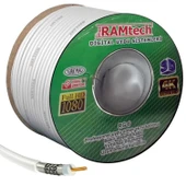 Ramtech Anten Kablosu Rg6-u4 64 Tel 100 Metre - 1